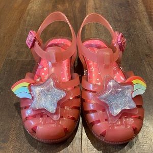 Rainbow Star Jelly Sandal